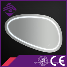 Jnh266 Irregular Cosmetic Magnifying Make up Mirror with LED Light